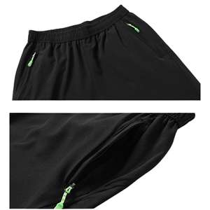 กางเกงกีฬาวิ่งแห้งเร็ว ทรงลำลอง ผ้าฝ้ายเอวกลาง สำหรับผู้ชาย ฤดูร้อน เป็นมิตรกับสิ่งแวดล้อม ไม่ยับง่าย ขายส่ง - Product Image 4