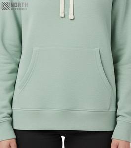 Sudaderas con capucha sólidas de invierno para hombre de alta calidad French Terry Drop Shoulder Knitted Personalizar Logo Casual - Product Image 5