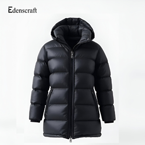 Veste matelassée légère, isolée, imperméable et respirante à col montant pour hommes et femmes, personnalisable pour les activités hivernales, tendance - Product Image 2