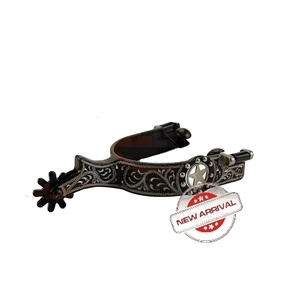 Fábrica de alta calidad, venta al por mayor, jingle Bobs antiguos, espuelas occidentales decorativas, equipo de equitación - Product Image 1