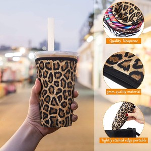 Portavasos Reutilizable de Neopreno para Café, Impresión por Sublimación para Cafeterías, Tiendas de Café y Eventos - Product Image 4