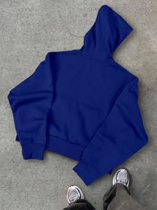 Mens oversized <b>hoodie</b> boxy fit oversized <b>hoodie</b> heavy fabric streetwear style for casual wear daily fashion comfort - Product Image 4