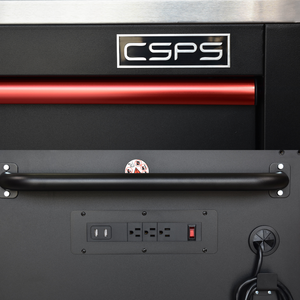 Armoire à outils en acier de 132cm avec 05 tiroirs Coffre à outils roulants personnalisable pour garage et entrepôt Support OEM Vente en gros - Product Image 5