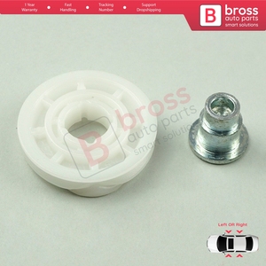 BWR1066 polea de rodillo de Cable de esquina de reparación de regulador de ventana para Golf MK4 5 6 1997-2014 Bora Jetta A4 A5 Vento R32 GTI Rabbit - Product Image 4