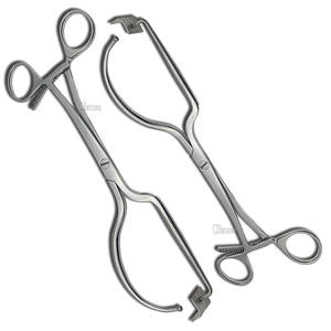 Juego de instrumentos de cirugía ortopédica, fórceps de reducción de acero manual con bola y protector de tejido blando, fórceps de sujeción ósea - Product Image 6