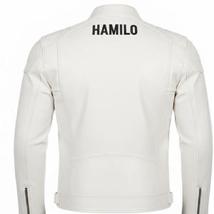 Chaqueta de Cuero de Color Personalizado, Nueva Llegada, Chaqueta de Cuero Genuino de Piel de Vaca Natural para Hombre, Manga Larga, Chaleco de Motociclista a la Moda. - Product Image 5