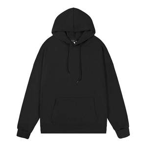 Sweats à capuche pour hommes 100% coton dans différentes couleurs et tailles Motif uni décontracté Impression numérique Teinture unie pour l'hiver - Product Image 4