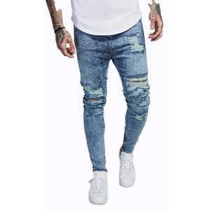 2025 hommes décontracté Denim jean meilleure vente 100% coton tissu en gros Style droit pour l'hiver - Product Image 4