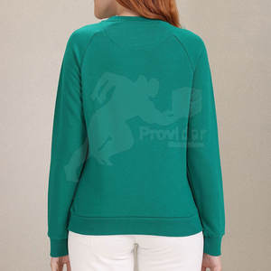 Nueva llegada Venta directa de fábrica Mujeres Sudaderas Logotipo personalizado Material sólido Mujeres Sudaderas - Product Image 3