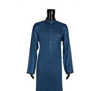 Vêtements islamiques en coton en gros, jubbah, thobes saoudiens arabes pour hommes musulmans avec logo personnalisé, service OEM, thobes respirants - Product Image 2