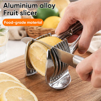 Professionele aluminiumlegering tomaten snijder, zware kwaliteit citroensnijder, fruit- en groentesnijder voor de keuken