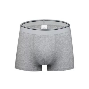 Calzoncillos bóxer para hombre al por mayor de OEM, pantalones cortos de nailon de tiro alto personalizados, ropa interior de punto con estampado de LICRA y algodón transpirable para adultos - Product Image 2