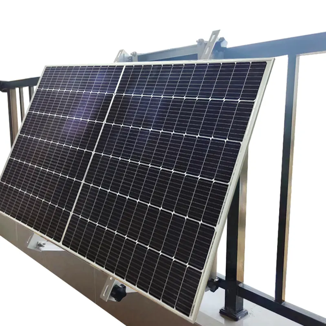Hot Sale Aluminum  Balcony Solar Mounting Adjustable Triangles Bracket