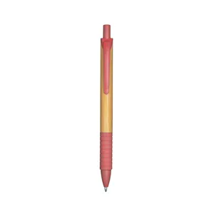Penna Promozionale Ecologica in Bambù e Paglia di Grano, Gadget Ecosostenibili - Product Image 2