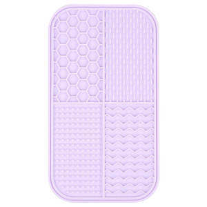 Ensemble de tapis à lécher en silicone pour animaux de compagnie avec ventouses solides La conception de la mangeoire lente réduit l'anxiété favorise la digestion pour les chiens - Product Image 6