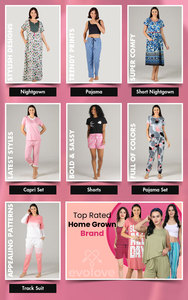 Qualité inégalée la plus vendue largement utilisée ensemble de pyjama robe de nuit pour femmes en rayonne lavée bio - Product Image 6