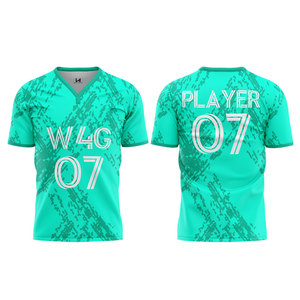 Maillot de football unisexe de haute qualité à séchage rapide, uniformes de football respirants, noms et numéros personnalisés, vêtements de football pour adultes - Product Image 3