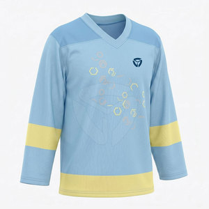 Ice Hockey Jersey Stylish Look Durable Fabric Ideal Ice Hockey Jersey For Practice <b>Games</b> Training Sessions And Casual Wear - Product Image 3