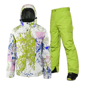 Traje de Esquí Personalizado OEM para Mujer, Chaqueta de Esquí, Pantalones de Snowboard, Ropa Deportiva Impermeable para Exteriores - Product Image 6