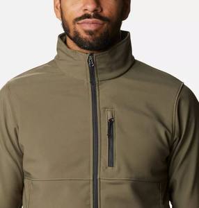 Buena venta de ropa de trabajo elástica personalizada impermeable de invierno chaqueta de concha suave personalizada chaquetas cortavientos - Product Image 6