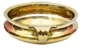 Urli de diseñador martillado de latón macizo para bodas en casa y cualquier ocasión Urli decorativo a los precios más bajos trofeo - Product Image 6