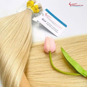 Extensions de cheveux humains vietnamiens de qualité supérieure, en vrac, lisses naturelles, pour tresses, plusieurs couleurs - Product Image 1