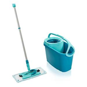 Juego de limpieza de pisos Leifheit Ergo CLEAN TWIST 52120, mopa premium para una limpieza cómoda - Product Image 1