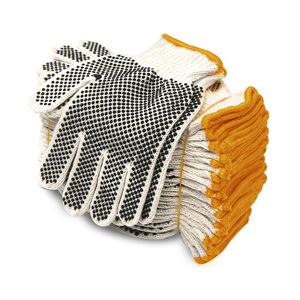 Gants en coton à points double face OEM, prix d'usine, échantillon gratuit, antidérapants, résistants aux coupures, enduits, durables, pour le travail industriel - Product Image 2