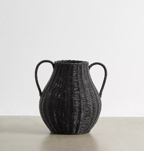 Jarrón de ratán natural para decoración del hogar, almacenamiento de flores, sala de estar, hermoso artículo - Product Image 2