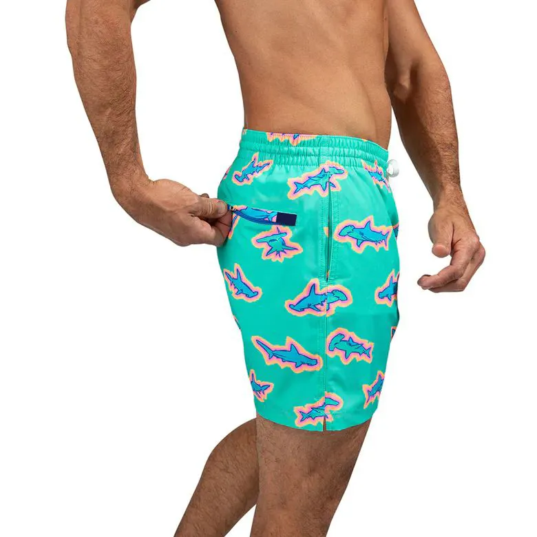 Shorts de praia masculino, logotipo personalizado de várias cores, masculino, casual, verão, prancha de surf, shorts masculinos, roupa de praia, popular, atacado