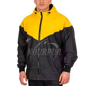Veste matelassée universitaire de haute qualité pour hommes, veste d'hiver à col montant et manches en cuir de travail avec panneau au design personnalisé - Product Image 1
