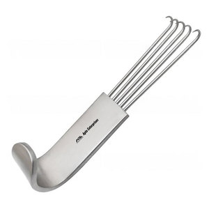 Retractor de Garra de Oso Anderson, Instrumento de Grado Quirúrgico con Múltiples Puntas, Hojas Curvas, Mango Ergonómico y Agarre Cómodo - Product Image 1