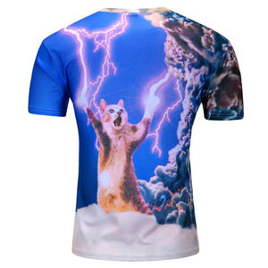 ระเหิดใหม่ผู้ชายเสื้อยืดแฟชั่นโลโก้พิมพ์ USA ขนาดเสื้อยืดชายฤดูร้อนแขนสั้น T เสื้อสําหรับชายพิมพ์โลโก้ที่กําหนดเอง - Product Image 2