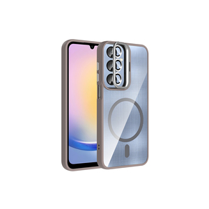 Étui magnétique en silicone compatible M-Safe pour Samsung Galaxy A26 Plus, série SENK Etro, avec béquille et protection d'objectif d'appareil photo INS - Product Image 2