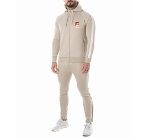 Venta al por mayor XXL 2025 personalizado poliéster polar Zip Jogging chándal para hombres transpirable de secado rápido conjunto de entrenamiento de gimnasia otoño Año Nuevo - Product Image 2