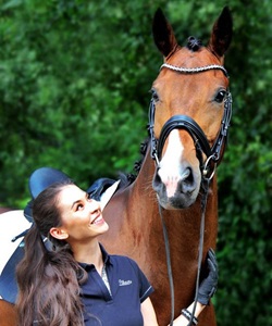 Magic Tack Snaffle Bridle Horse Leather Brida Mejor calidad disponible color negro y marrón - Product Image 2