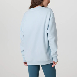 เสื้อกันหนาวคอกลมผ้าคอตตอนโอเวอร์ไซส์สำหรับผู้หญิงสำหรับอุตสาหกรรม - Product Image 2