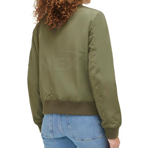 Blouson aviateur pour femmes le plus vendu Vêtements d'extérieur à la mode avec caractéristique respirante Nouveau style tendance pour la vente en ligne - Product Image 3