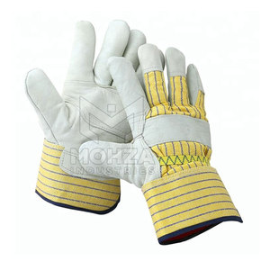 Gants de travail robustes de haute qualité à prix abordable, en cuir durable, gants de sécurité robustes - Product Image 6
