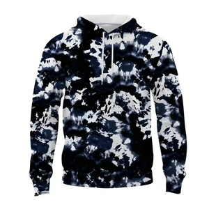 Nuevas Sudaderas Ligeras de Invierno para Hombre, Hechas en Fábrica, Color Personalizado, Sublimación, Estilo Urbano, Bordadas con Cuentas, 100% Algodón, Talla Grande - Product Image 1