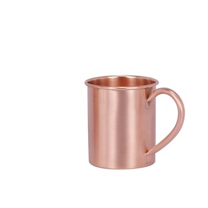 Meilleure vente, tasses en cuivre pur martelé de moscou, tasse en cuivre solide de haute qualité, Mule de moscou et tasse en cuivre de Vodka - Product Image 6