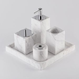 Ensemble de salle de bain en marbre de luxe, best-seller, pour les maisons modernes, avec un design élégant et une construction de haute qualité - Product Image 4