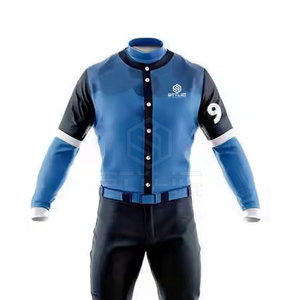 Uniforme de baseball à séchage rapide de haute qualité de nouveau design à vendre uniforme de baseball respirant en gros - Product Image 4