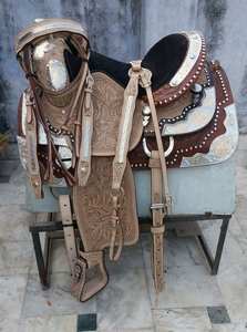 อานม้าม้าม้าม้าสีเงินแบบปรับแต่งขนาดได้หนังแท้มีให้เลือกหลายสีและหลายขนาด - Product Image 6