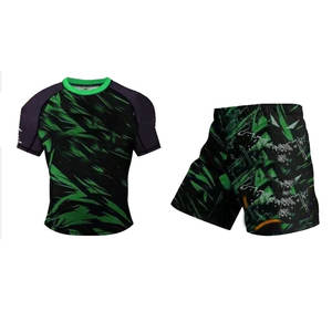 Nouveauté 2026 Rashguard Shorts Spats Ensemble de Jiu-Jitsu Brésilien BJJ MMA dans un style unique et de la meilleure qualité - Product Image 2