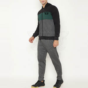 Chándal de hombre de talla grande de fabricante de Pakistán, ropa de invierno personalizada OEM con estampado de logotipo, chándal de hombre bajo MOQ - Product Image 4