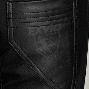 Pantalones de Cuero para Hombre de Alta Calidad, Estilo Casual, Color Sólido, Pantalones de Cuero para Hombre Más Vendidos - Product Image 6