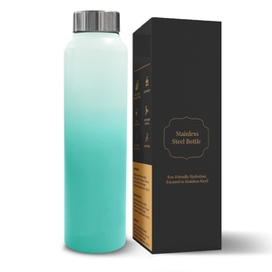 Bouteille d'eau en acier inoxydable non toxique ardoise brumeuse disponible étanche tous les articles de boisson disponibles pour la santé à vendre - Product Image 3