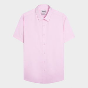 Aristino Camisa de manga corta de popelina informal de talla grande de alta calidad para hombre Slim Fit Color sólido Modelo de verano ASS125AZ VENTA CALIENTE - Product Image 1