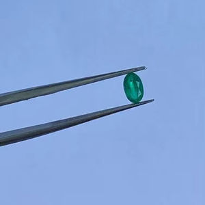 High Quality Natural <b>Green</b> Emerald Gemstone 3.60x5.80 in Safe Packing for Fine Jewelry From India Supplier at Bulk Price - Product Image 1